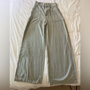 Abercrombie Linen Wide Leg Pants, size XS